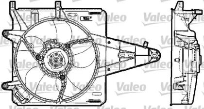 Вентилятор VALEO 698519