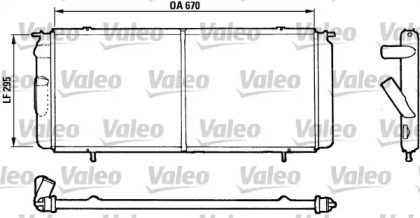 Теплообменник VALEO 730017