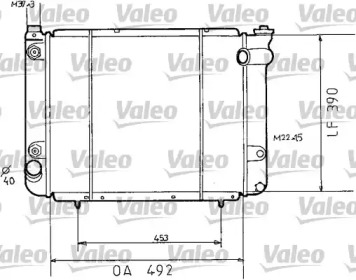 Теплообменник VALEO 730038