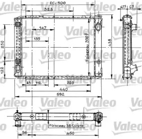 Теплообменник VALEO 730057