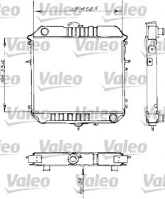 Теплообменник VALEO 730155