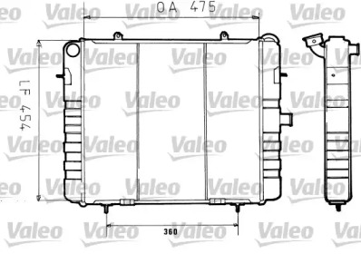 Теплообменник VALEO 730158