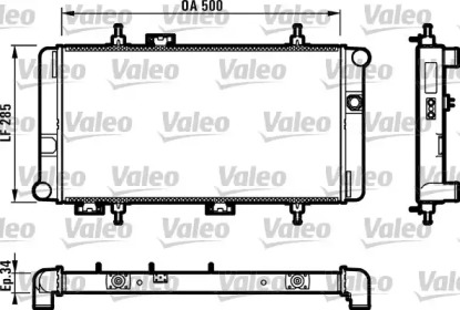 Теплообменник VALEO 730175