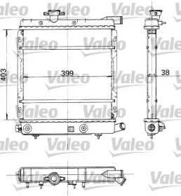 Теплообменник VALEO 730324