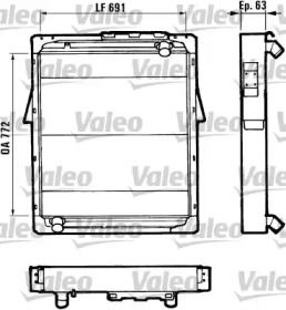 Теплообменник VALEO 730359