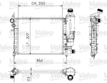 Теплообменник VALEO 730372