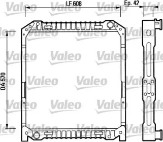 Теплообменник VALEO 730380