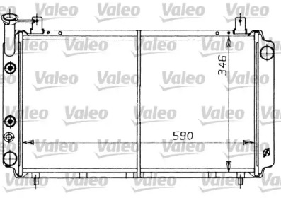 Теплообменник VALEO 730409