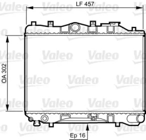 Теплообменник VALEO 730436