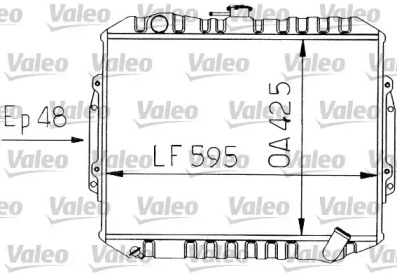 Теплообменник VALEO 730454