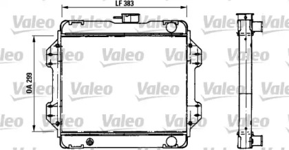 Теплообменник VALEO 730457