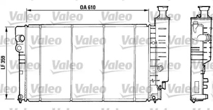 Теплообменник VALEO 730506