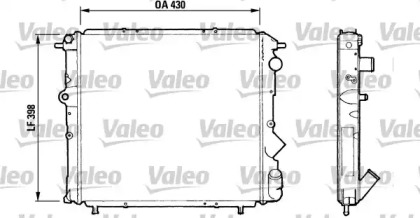 Теплообменник VALEO 730510