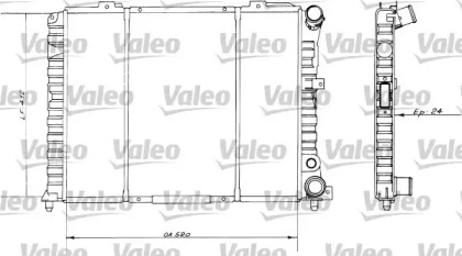 Теплообменник VALEO 730514