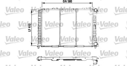 Теплообменник VALEO 730535