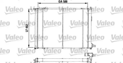 Теплообменник VALEO 730545