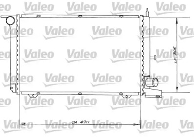 Теплообменник VALEO 730561