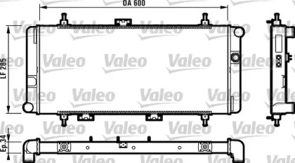 Теплообменник VALEO 730595