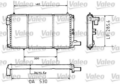 Теплообменник VALEO 730635