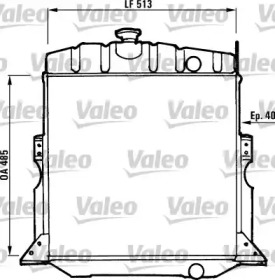 Теплообменник VALEO 730870