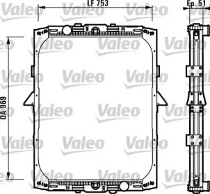 Теплообменник VALEO 730899