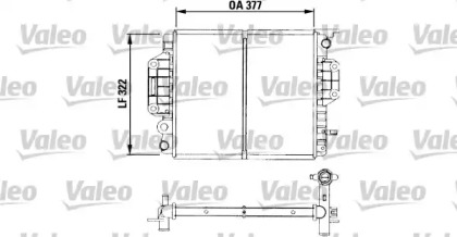 Теплообменник VALEO 730952