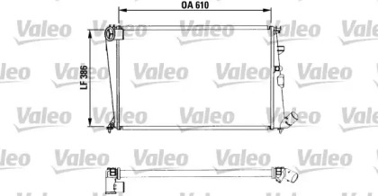 Теплообменник VALEO 730958