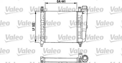 Теплообменник VALEO 730990