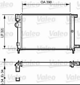 Теплообменник VALEO 731177