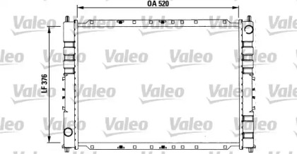 Теплообменник VALEO 731212