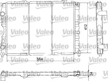 Теплообменник VALEO 731283