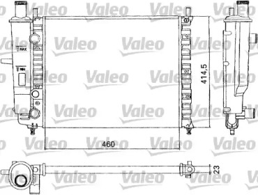 Теплообменник VALEO 731304