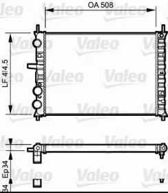 Теплообменник VALEO 731306