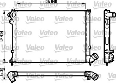 Теплообменник VALEO 731383