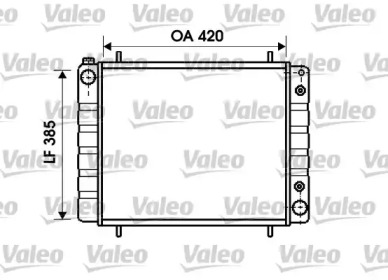 Теплообменник VALEO 731406