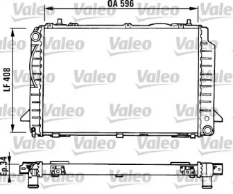 Теплообменник VALEO 731429