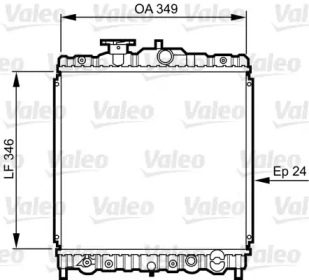 Теплообменник VALEO 731458