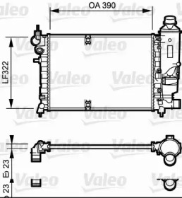 Теплообменник VALEO 731528