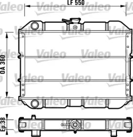 Теплообменник VALEO 731540