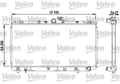 Теплообменник VALEO 731568