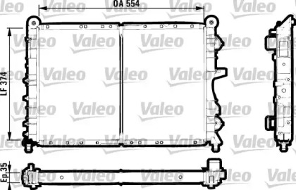 Теплообменник VALEO 731589