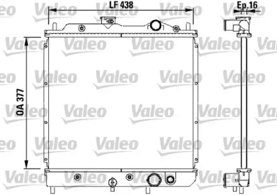 Теплообменник VALEO 731646