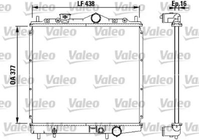 Теплообменник VALEO 731647