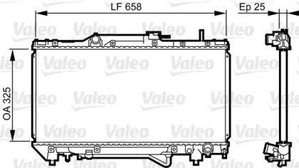 Теплообменник VALEO 731682