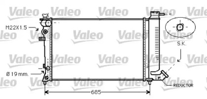 Теплообменник VALEO 731754