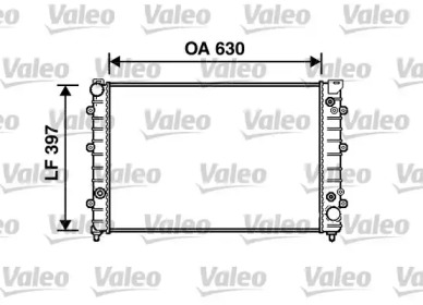 Теплообменник VALEO 731759