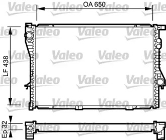 Теплообменник VALEO 731766