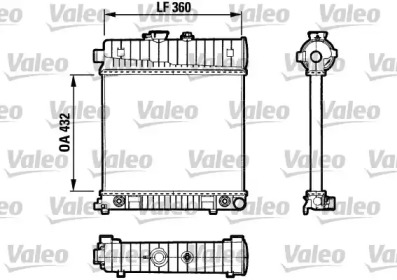 Теплообменник VALEO 731804