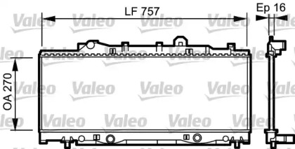 Теплообменник VALEO 731976