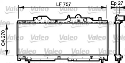 Теплообменник VALEO 731977